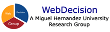 Webdecision Group is a research group of the Miguel Hernandez University of Elche